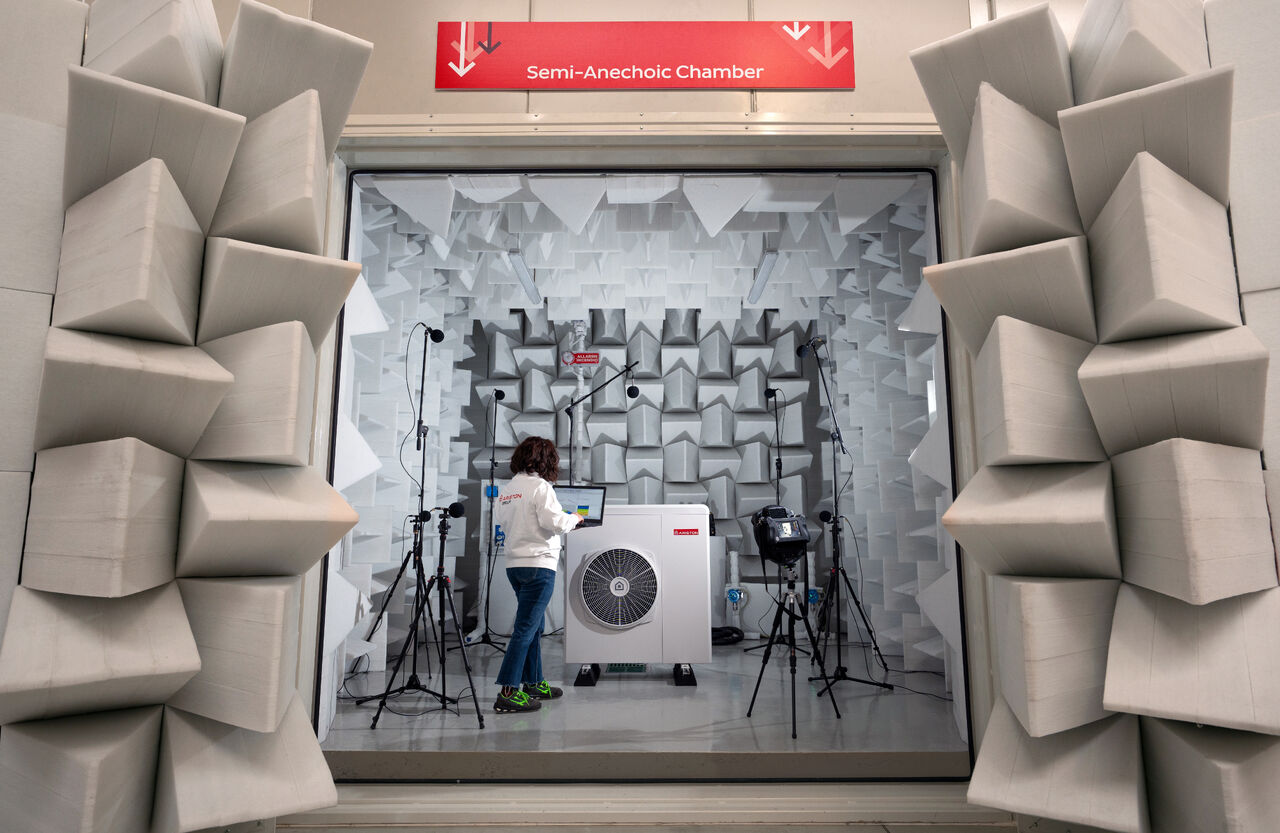 Engineer in a laboratory